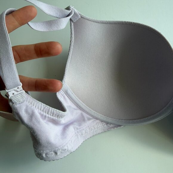 Victoria's Secret 32DD T-Shirt Push--Up, Full Coverage Bra Lavendar Pointelle - Picture 7 of 10